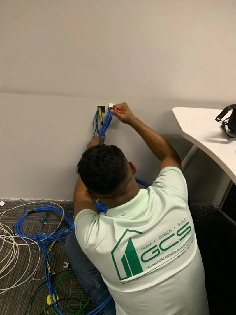 ALCOM battery rack installation